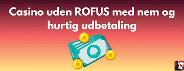 Casino Uden ROFUS Uden NemID - Spil Med Frihed