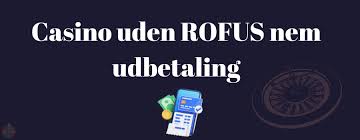 Find Det Bedste Online Casino Uden ROFUS